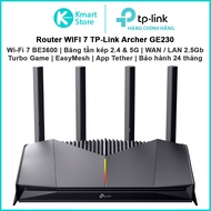 TP-Link Archer GE230 WIFI Gaming Router | WIFI 7 BE3600 | 2 bands 2.4 & 5.0GHz | WAN/LAN 2.5G |