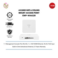 H3C WA6120 AX1800 WIFI 6 CEILING MOUNT ACCESS POINT - EWP-WA6120