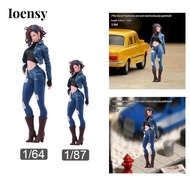 [Ioensy] Mini People Figure Girl Tiny People Simulation Diorama Figure Scene Props Miniature People 