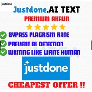 [24/7] JUSTDONE Ai | Unlimtied Humanize Ai | Bypass Ai Tool