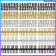 Clock Replacement Accessories Numerals Mechanism Numbers Roman 18 Pcs zhiymais4w