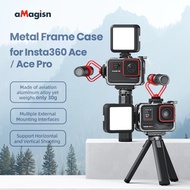 aMagisn Metal Extended Bezel For Insta360 Ace Pro / Ace Action Camera Protective Bezel For Insta 360  Action Camera Accessories