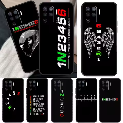 1N23456 Motorcycle Case For OPPO A5 A9 A31 A53 2020 A53S A1K A15 A16 A52 A72 A92 A83 A91 A54 A74 A94
