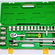 Tekiro 24 pc Socket wrench set - Size 8 - 32 mm Socket set