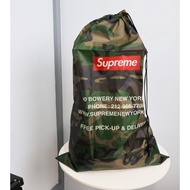 [Japanese Goods Daigou CITY] 2025AW SUPREME Laundry Bag Camouflage Drawstring Luggage Clothes Storag