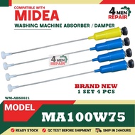 MA100W75 COMPATIBLE WITH MIDEA Washing Machine Absorber (DAMPER) Suspension Rod MA100-W75 MA100 W75 