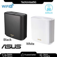 ASUS ZenWiFi XT9 AX7800 Tri-Band WiFi6 Mesh WiFiSystem (2Pack), 802.11ax, up to 5700 sq ft & 6+ Room
