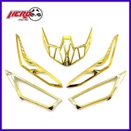 ☫ ۩ ∛ Honda Click 125/150 Garnish Set 3 in 1 Headlight Cover Signal Light Cover Tail Light Cover