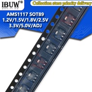20PCS AMS1117 series SOT89 AMS1117-ADJ AMS1117-1.8 AMS1117-1.2 AMS1117-5.0 AMS1117-2.5 AMS1117-3.3 A