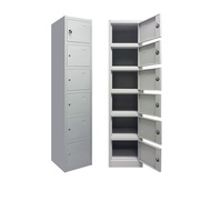 6-Door Compact Metal Locker (LEA)