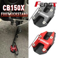 FOR HONDA CB150X CB 150X 2020-2023 Motorcycle Accessories Foot Side Stand Pad Plate Kickstand Enlarger Support Extension Pad Support Plate Support Foot pad Extra Pedal