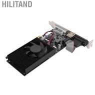 Hilitand Graphics Video Card  1G DDR3 64Bit 500MHz 589MHz PCI Express 2.0 x 16 40nm Process Low Nois