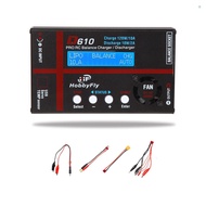 D610 10A Intelligent Battery Recharger With Multiple Charging Modes Supports Battery Power Meter Res