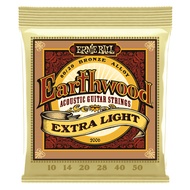 ERNIE BALL EARTHWOOD 2006 80/20 EXTRA LIGHT ACOUSTIC GUITAR STRING