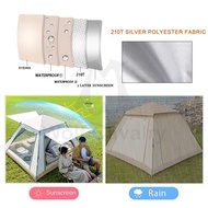 Foldable Tent For Camping 4/6/8 Person Automatic Foldable Waterproof Camping Equipment Tent