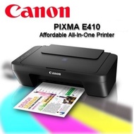 Multifunctional WiFi Printer Pixma E3370 / E410 / E470 Wired Print, Copy & Scan ( With INK Full Set 