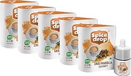 Spice Drop Chai Masala Extract (Tea Masala Drops), No Additives, 5 ml (Pack of 5 x 180 Drops)