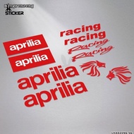 Ready Stock Aprilia Racing Aprilia Motorcycle Modified Car Sticker Waterproof Reflective Sticker