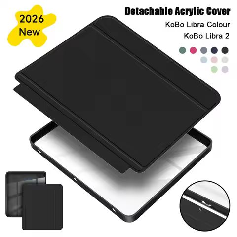 Detachable Acrylic Case for Kobo Libra Colour 2024 Libra2 2021 Smart Case 7 Inch EReader Protective 