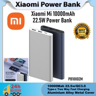 BLACK FRIDAY PROMOTION/SG Ready Stock/Original Xiaomi Power Bank 3 10000mAh 22.5W Type C QC3.0 PD Two Way Fast powerbank