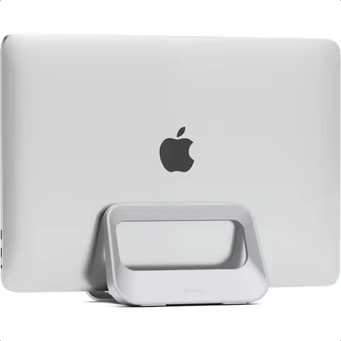 Vertical Laptop Stand for DeskPlastics Laptop Holder Dock with Silicone Protection Compatible with A