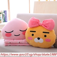1pc 35cm Kakao Friend Blanket Stuffed Plush Toy Soft Ryan Apeach Pillow For Kids Best Gift Home Deco