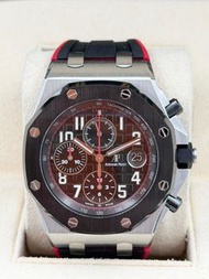 二手 USED AUDEMARS PIGUET ROYAL OAK OFFSHORE CHRONOGRAPH 26470SO.OO.A002CA.01 黑色 2021年1月 全套 FULL SET