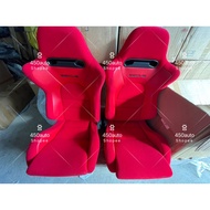 SSCUS E8 SPORT SEAT RED SET WIRA WAJA GEN2 PERSONA SATRIA MYVI VIVA VIOS CITY