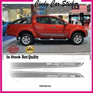 Mitsubishi Triton VGT body sticker