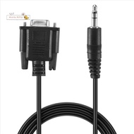 DB9 9 Pin VGA female cable ,DB 9 Female to TRS 3.5mm (1/8in) TRS Stereo Male Serial Data Cable-6 Fee
