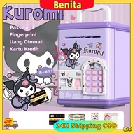 Kids Gift Piggy Bank With Password ATM Machine ATM Fingerprint Card Password Gift For Boys And Girl