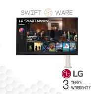 LG UHD 4K 32'' SMART Monitor with Ergo Stand - 32SQ780S-W