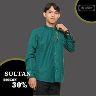 kemko sultan embos jaguar baju kemeja koko melayu 2024 kain motif timbul