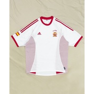 Original Adidas Spain Away Kit 2002 Vintage Football Jersey