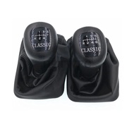 New 5 6 Speed Car Gear Shift Knob Gaiter Boot Cover For Mercedes Benz W202 C 93-01 For W208 CLK 97-0