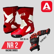 Drag ROADRACE NR2 TOURING RACING SHOES WITH LEATHER GLOVES