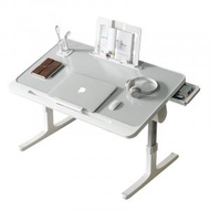 Syllere - 賽鯨T7(遊戲版）灰色 床上筆記本電腦摺疊桌子支架 學習咖啡枱 折疊升降手提電腦桌 床上桌 飯枱餐桌 可放iPad/iPhone 顔色 白色