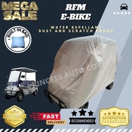 RFM E-BIKE WITH BACK PASSENGER SEAT WATER REPELLANT AND DUST PROOF BUILT IN BAG