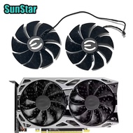 ‘New 87MM 4PIN PLA09215S12H DV 12V 0.55A Video card cooling fan,For EVGA GTX 1660 GTX 1660 Ti 1650 S