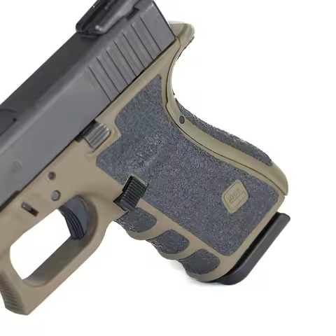Non-slip Rubber Texture Grip Wrap Tape Glove for Glock 19 23 25 32 38 holster fit for 9mm pistol gun