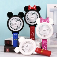 Ossayi Fashion Mickey USB Fan Mini Portable Handheld Fan Air USB Charging Cooler Outdoor Summer Cooling Fan