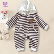 Bodysuit Lót Lông Ấm Áp Cho Bé Bodysuit cho Bé Trai Bé Gái Quần Áo Trẻ Em Bộ Liền Thân Thu Đông Size