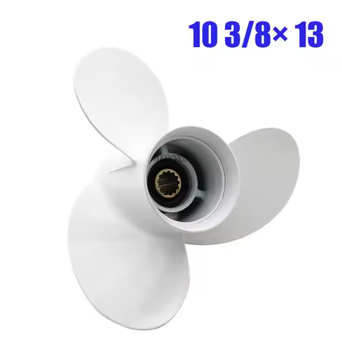 Propeller 10 3/8x13-G For Yamaha Outboard Engine 25HP 40HP 48HP 55HP 60HP 70HP F30 F40 F45 F50 F60 6