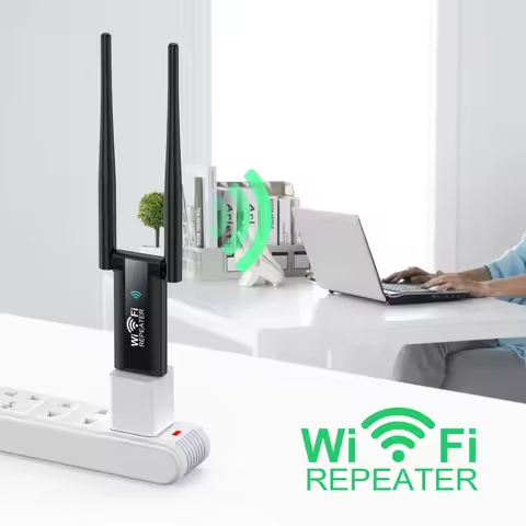 300Mbps 2.4G 802.11n USB WiFi Repeater