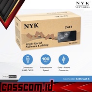 NYK Connector Rj45 Cat5 contents 100pcs RJ 45 Connectors Original