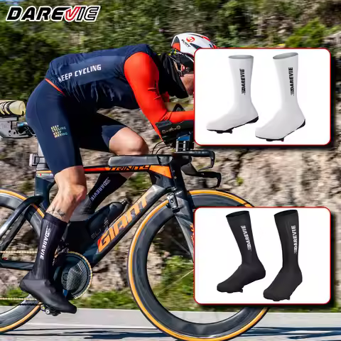 DAREVIE AERO Cycling Shoes Cover Anti-Slip Waterproof Aero Overshoes Cycling Windproof Aero Bike Sho