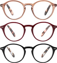 Reading Glasses Blue Light Blocking, Filter UV Ray/Glare Computer Readers Fashion Nerd Eyeglasses Women/Men