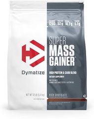 Dymatize Nutrition | Super Mass Gainer | High Protein | Carb Blend | Gaining muscle mass 6lb/12lb -