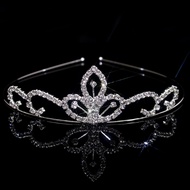 Women's Crown Headband / Crown Headband Diamond Crown Women's Headband Children's Headband With Pear