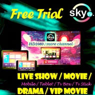 1 Day / Trial SkyTV | Sky TV | SkyTV VOD Live Channel / VVIP Malaysia | Stabil No Lag | Drama Subtitle Malay 【PM Trial】